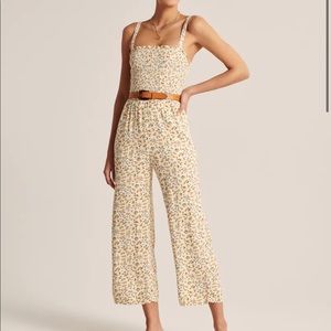 Abercrombie Smocked Jumpsuit